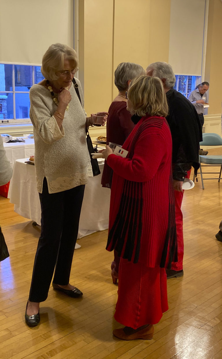 Mayor's reception, Burlington, October 2022