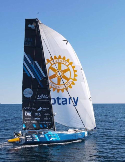 Rotary sailboat